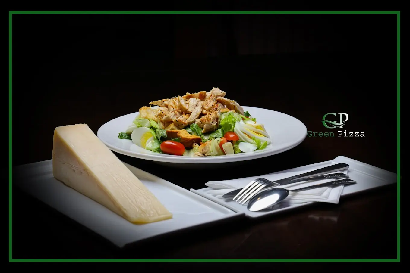 Green Pizza Calgary - Gourmet Italian pizza restaurant on International Avenue, Forest Lawn