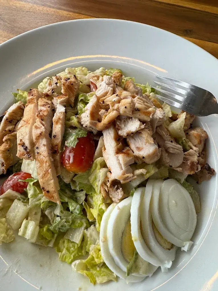 Classic Margherita pizza at Green Pizza on 17 Ave SE Calgary